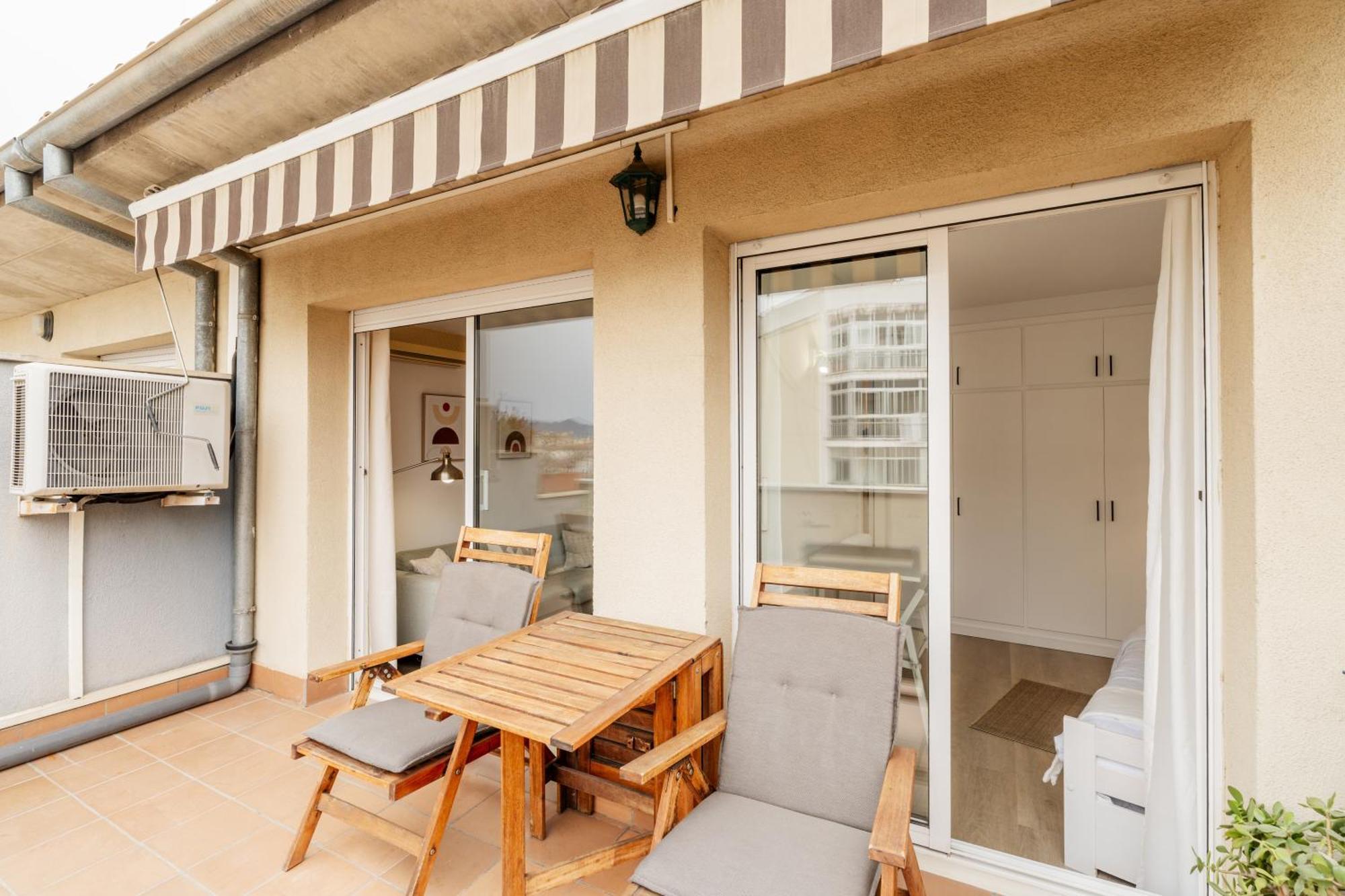 Apartamento Con Dos Grandes Terrazas En Gérone Extérieur photo