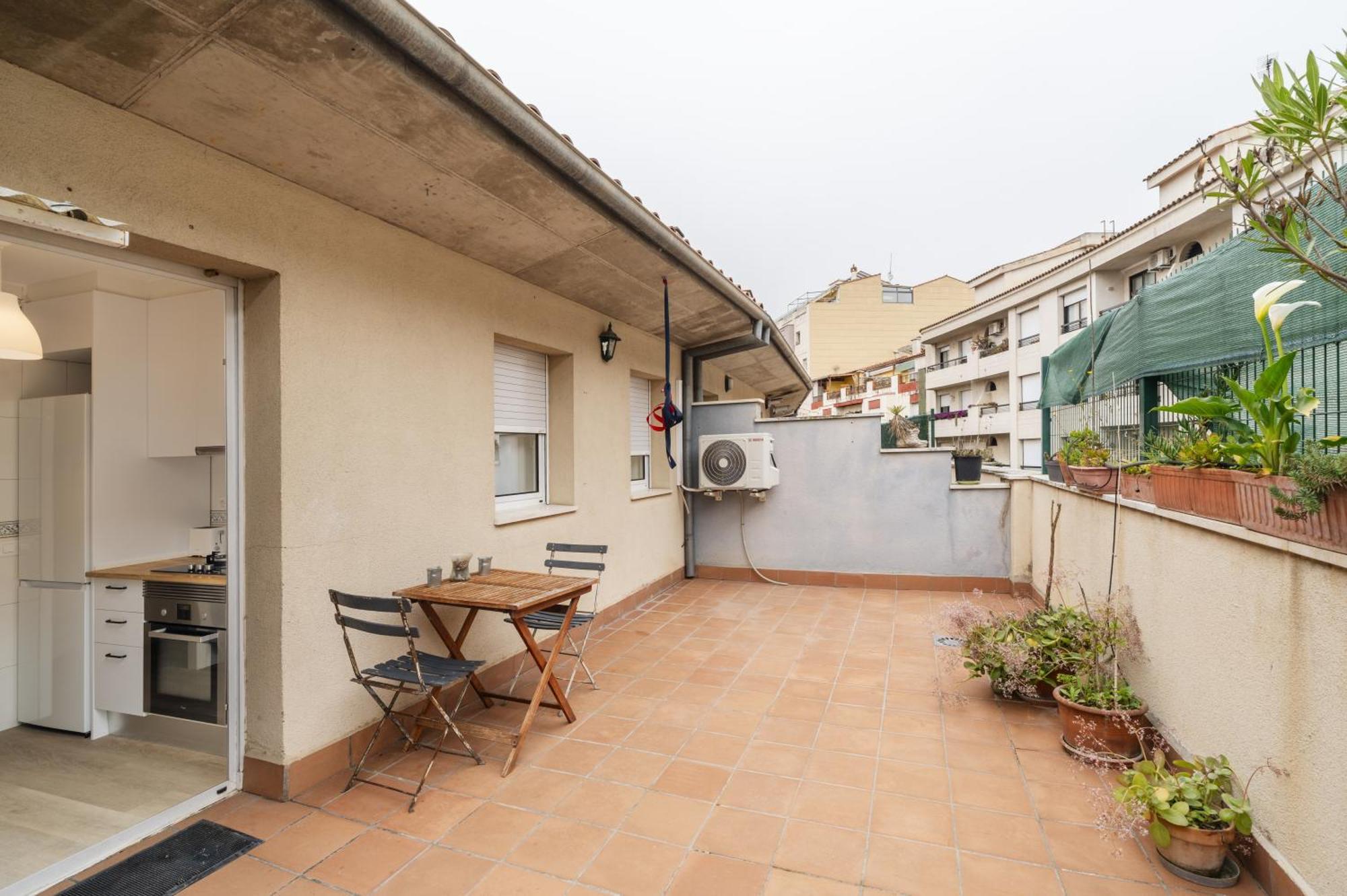 Apartamento Con Dos Grandes Terrazas En Gérone Extérieur photo
